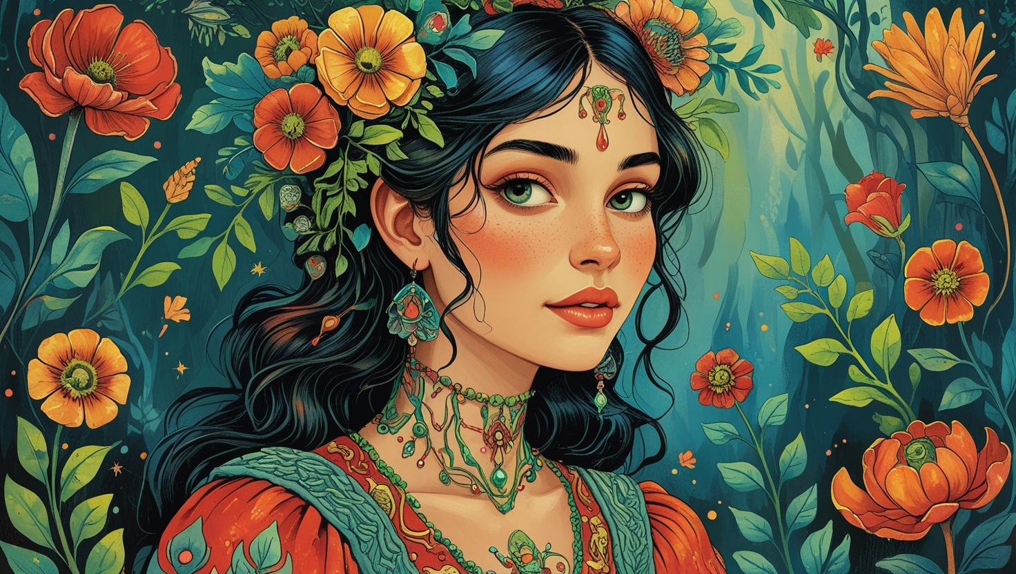 Madalina Andronic – Whimsical folklore-inspired digital prints